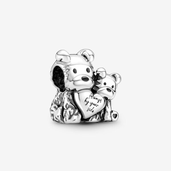 12-30 Originale Pandora 790791C01 Argento Sterling 925 Charm Pandora Sempre al Tuo Fianco