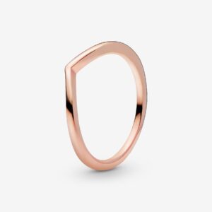186314_RGB Originale Pandora 186314 54 Misura Argento Sterling 925 Anello Desiderio 14k oro placcato