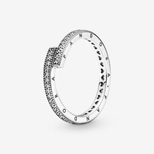 199491C01_RGB Originale Pandora 199491C01 56 Misura Argento Sterling 925 Anello Spirale Luminosa