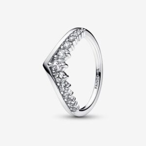 46-13 Originale Pandora 192320C01 48 Misura Argento Sterling 925 Anello Pandora Desiderio con Pietre Luminose