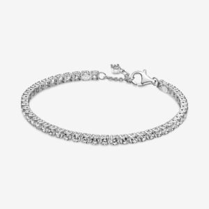 591469C01_RGB Originale Pandora 591469C01 16 Misura Argento Sterling 925 Bracciale Tennis