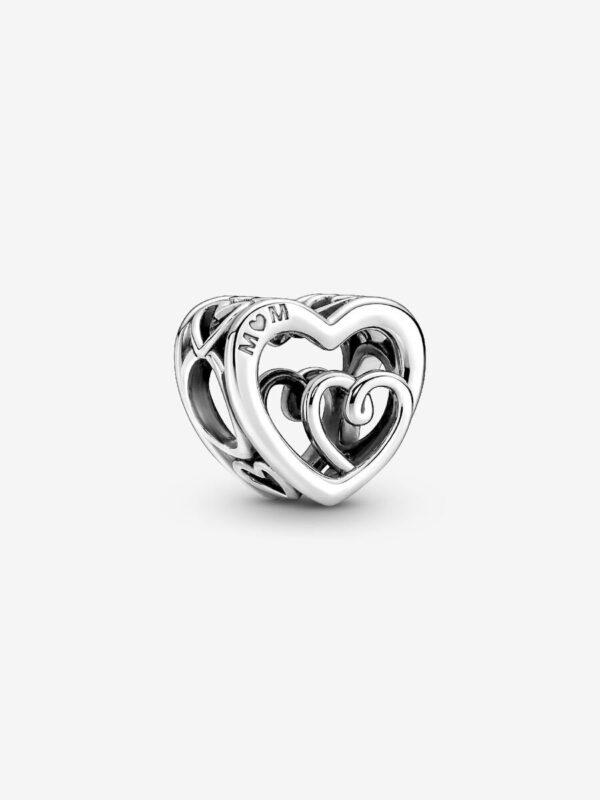 790800C00_RGB Originale Pandora 790800c00 Argento Sterling 925 Charm A Cuore Cuori Infiniti