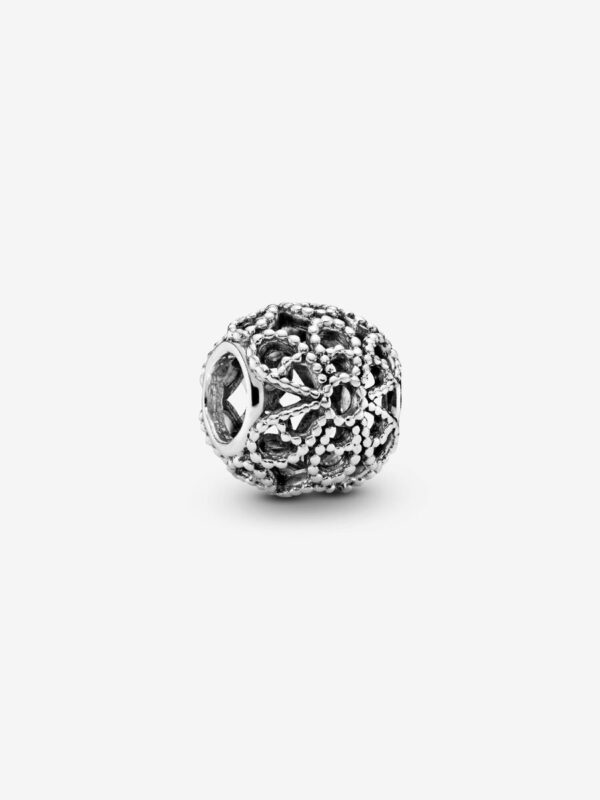 Originale Pandora 791282 Argento Sterling 925 Charm Openwork Fiore