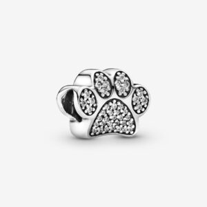 791714CZ_RGB Originale Pandora 791714CZ Argento Sterling 925 Charm Zampina