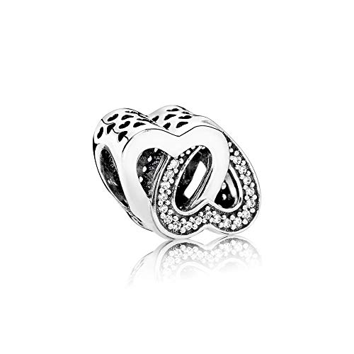 791880cza Originale Pandora 791880cz Argento Sterling 925 Charm A Cuore Intreccio d’amore