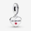 792017CZ_E012_RGB Originale Pandora 792017CZ_E012 Argento Sterling 925 Charm Sei Speciale da incidere