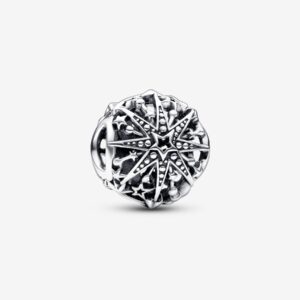 Originale Pandora 792360C00 Argento Sterling 925 Charm Stella Invernale