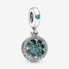 797906NRGMX_RGB Originale Pandora 797906NRGMX Argento Sterling 925 Charm Pendente Quadrifoglio Verde