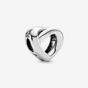 Originale Pandora 798081 Argento Sterling 925 Charm Cuore Intrecciato