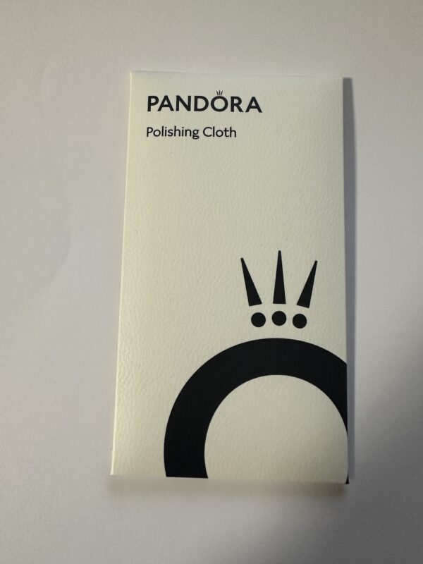 Pandora originale polishing cloth , stoffa per pulire argento sterling 925 e oro